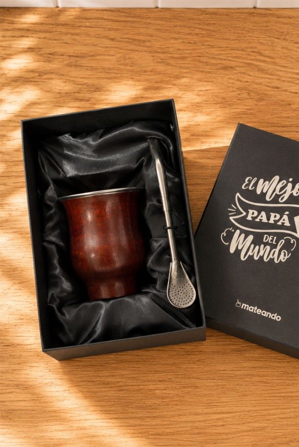 Producto - BOX PAPÁ 2 - CAMIONERO DE ALGARROBO ENCERADO