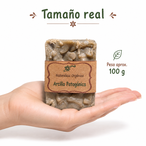 Producto - Jabón de Arcilla Patagónica - Limpieza profunda y exfoliación natural - 4