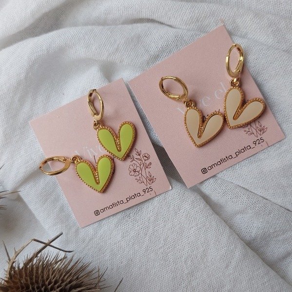 Producto - AROS CORAZON ZOE