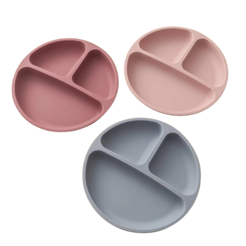 Producto - Plato de Silicona con Divisiones