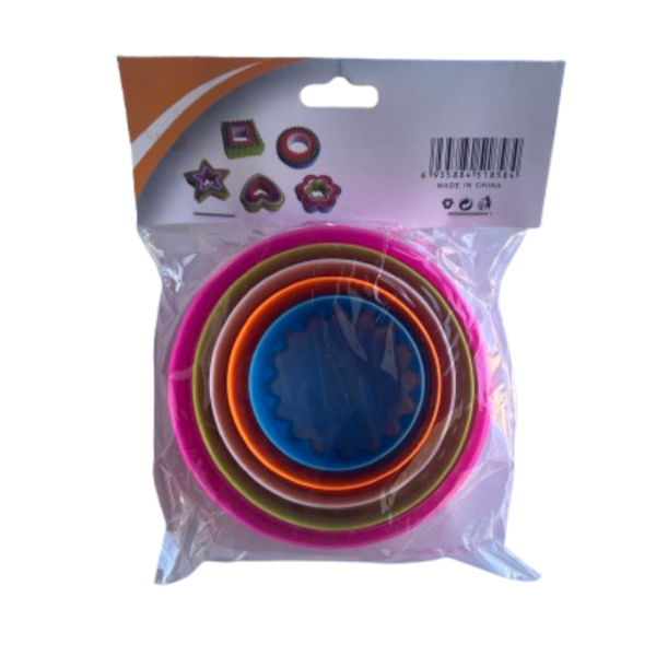 Producto - Set cortantes circulo ondas x5