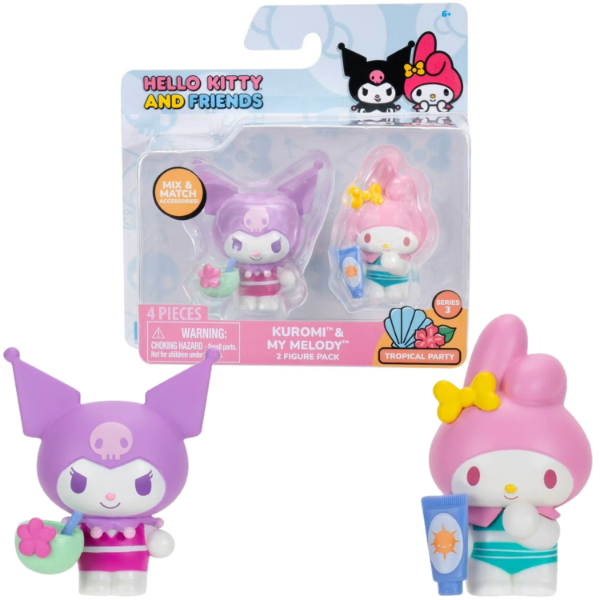 Producto - Hello Kitty And Friends Doble Pack Kuromi And My Melody A