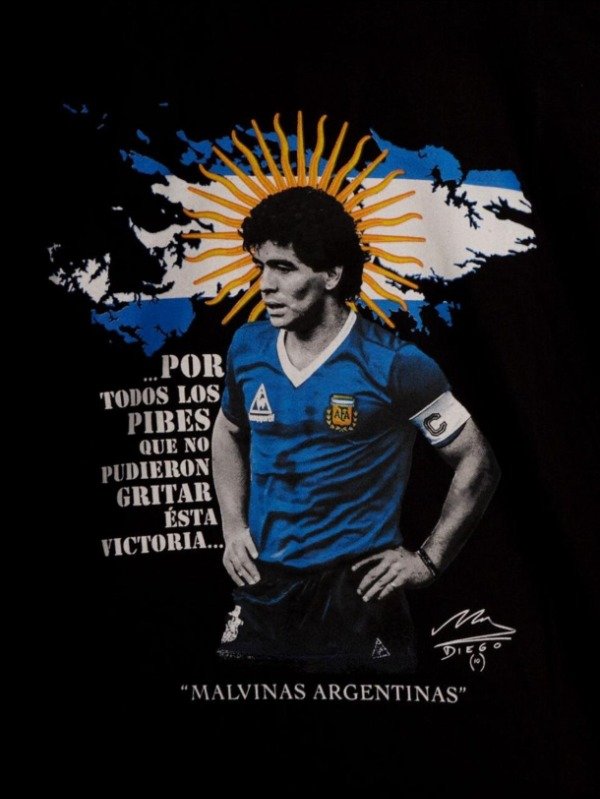 Producto - Remera Maradona Malvinas - 1