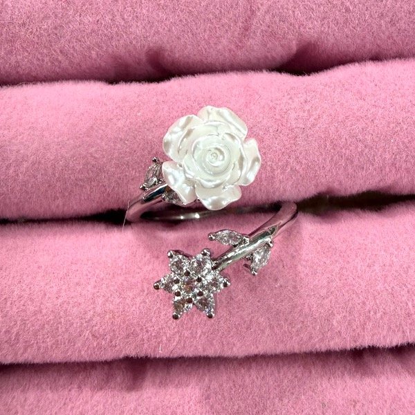 Producto - Anillo Bella Silver-Laminado en oro 18k regulable