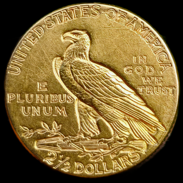 Producto - Estados Unidos Indian Head 2 1/2 Dollars 1913 (Oro 0.900) Km#128 -XF