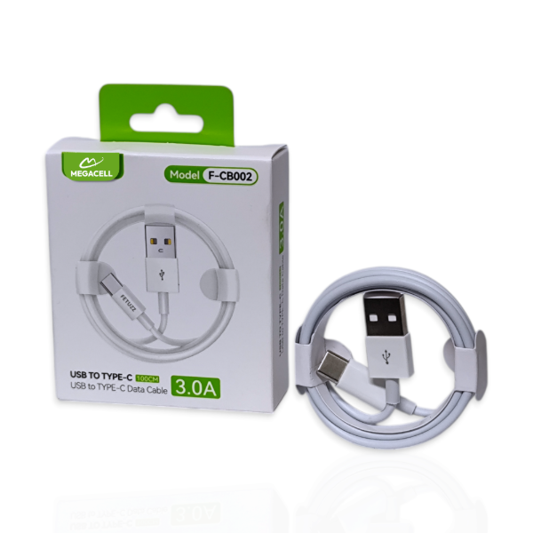 Producto - CABLE FETUZZ USB A TIPO C 1M 3.0A (F-CB002)