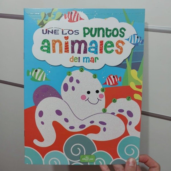 Producto - Libro para pintar "Une los puntos"