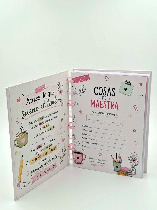 Producto - Cuaderno Cosas de Maestra - 1