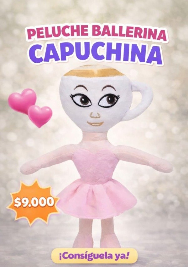 Producto - Peluche Ballerina Capuchina