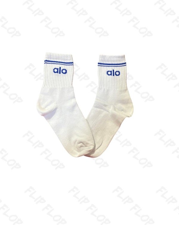 Producto - Medias 3/4, Alo, bco c/azul