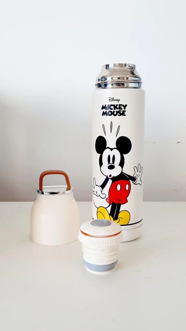 Producto - TERMO RETRO mickey blanco
