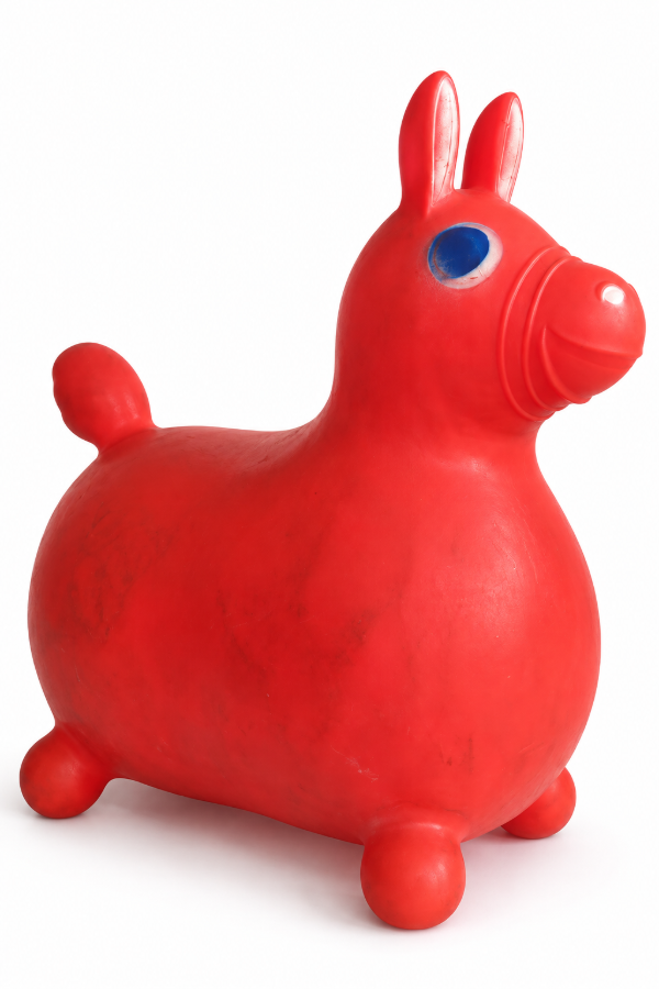 Producto - Caballito inflable Rody rojo - 1