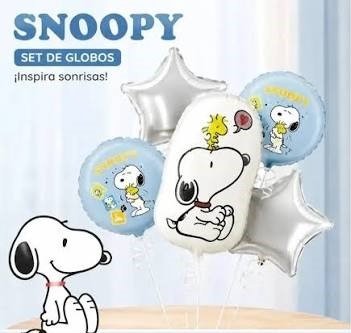 Producto - Set 5 Globos - Snoopy