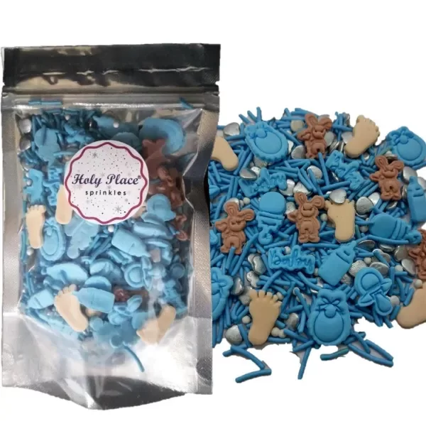 Producto - SPRINKLES BABY SHOWER CELESTE 100 GRS PIECITO