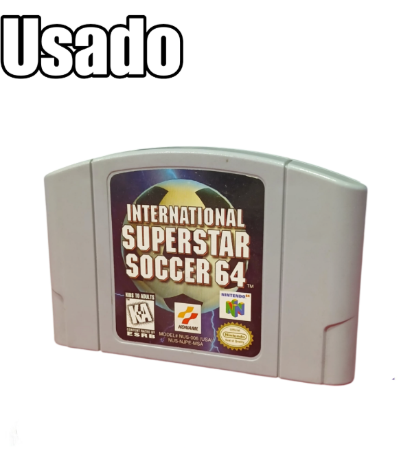 Producto - International Superstar Soccer 64 Juego Usado Nintendo 64 USA