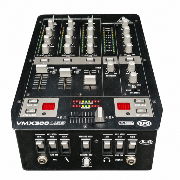 Producto - CONSOLA MEZCLADORA BEHRINGER VMX300USB - 1