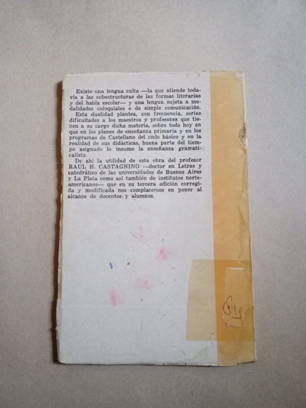 Producto - La enseñanza de la composición - Raul H. Castagnino - Huemul 1969 - 1