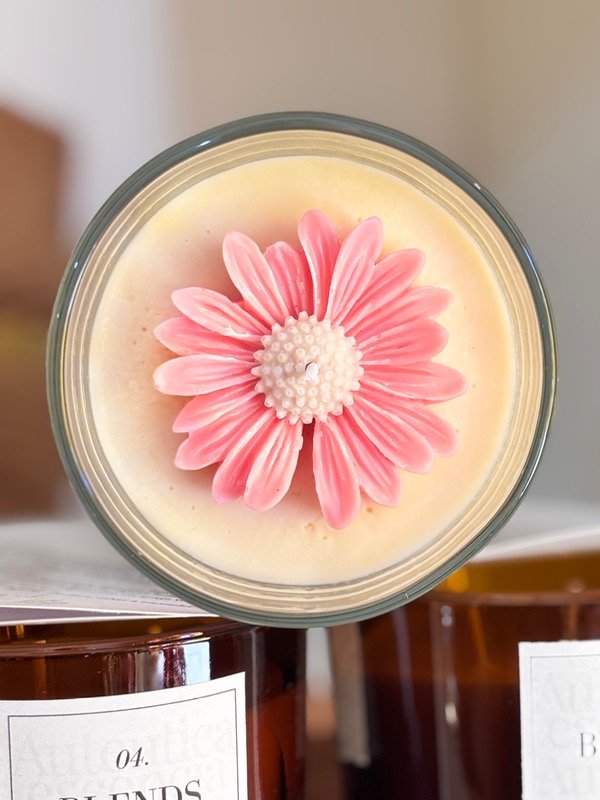 Producto - Vela de soja AE vaso + margarita