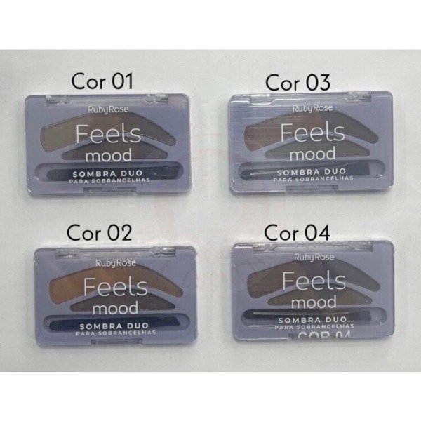 Producto - RUBY ROSE FEELS MOOD SOMBRA DUO CEJAS
