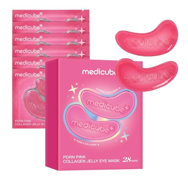 Producto - medicube PDRN Pink Collagen Jelly Eye Mask (28 pares)