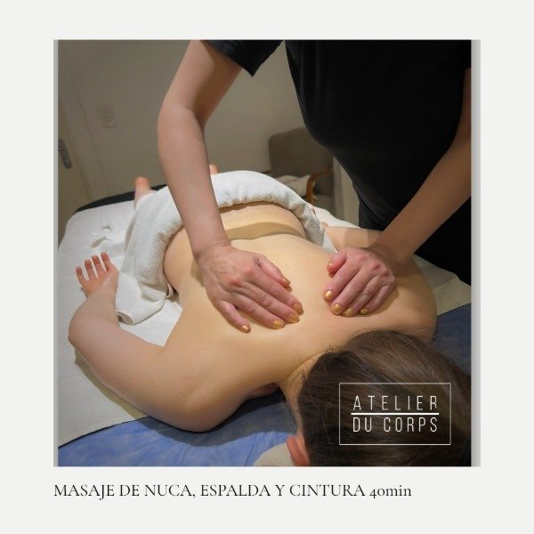 Producto - Masaje de Nuca, espalda y cintura