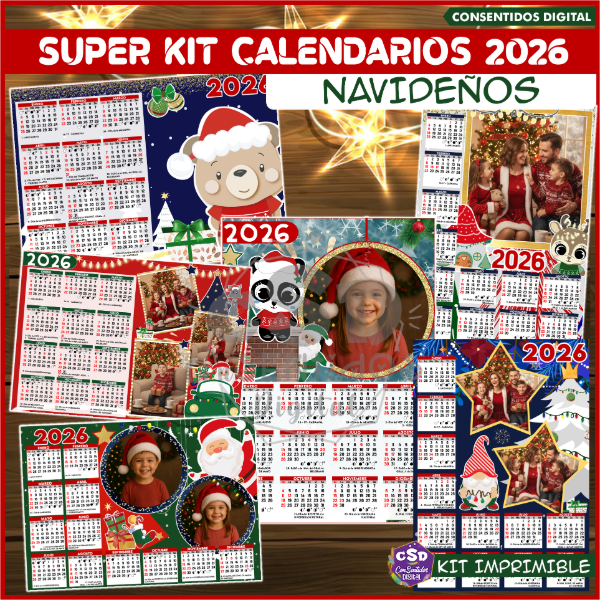 Producto - CALEND.NAVIDEÑOS 2026