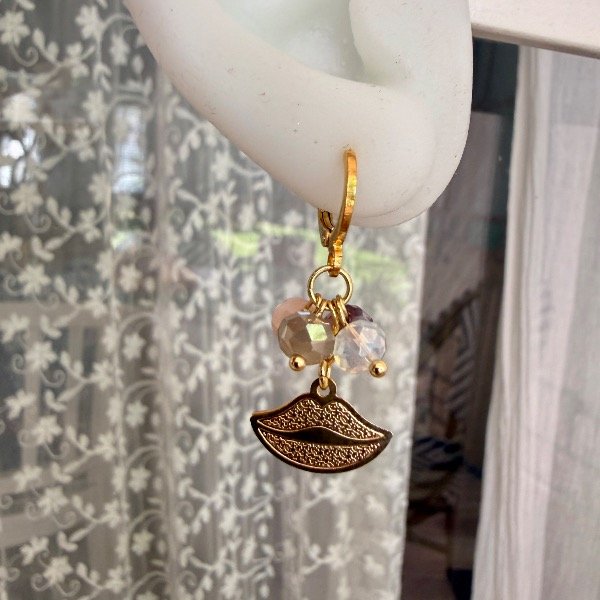 Producto - Aros boquitas ( el par )