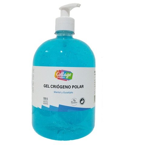 Producto - Collage Gel CRIÓGENO POLAR con Mentol y Eucalipto x 1kg