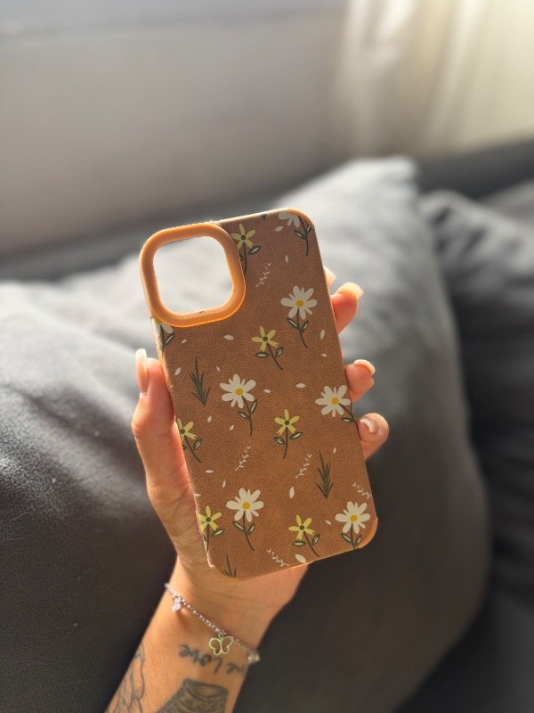 Producto - CASE GAMUZA MARGARITAS