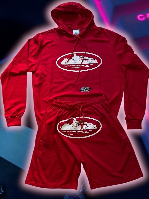 Producto - Conjunto Corteiz Rojo