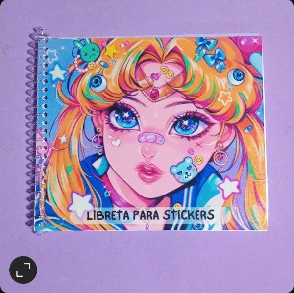 Producto - Libreta para stickers Sailor moon