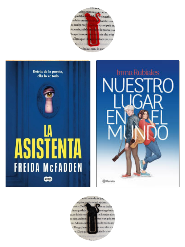Producto - La Asistenta + Nuestro lugar en el mundo (Separadores y Envío de Regalo)