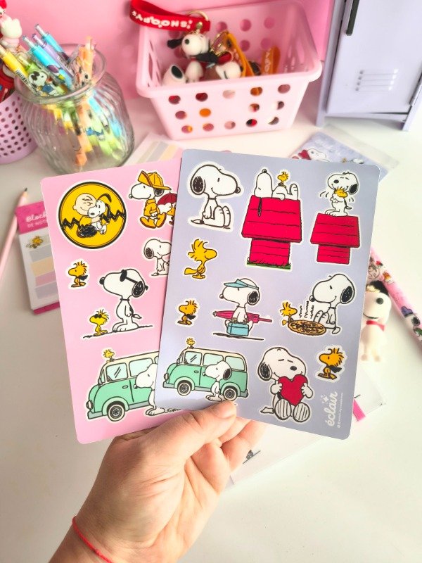 Producto - Reserva - Box Snoopy Pastel - Cuaderno discos - 14