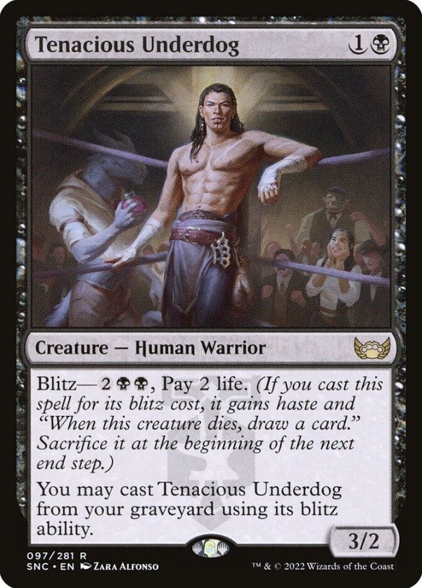 Producto - Tenacious Underdog #97  Streets of New Capenna