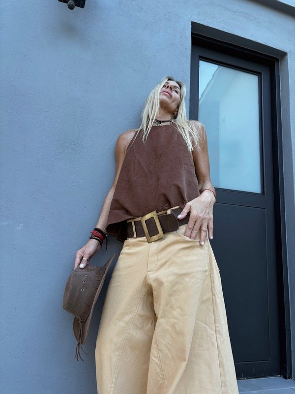 Producto - Pantalón de gabardina Maíz