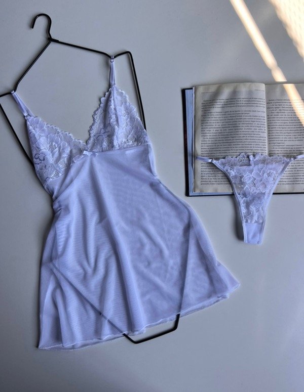 Producto - Babydoll + less blanco