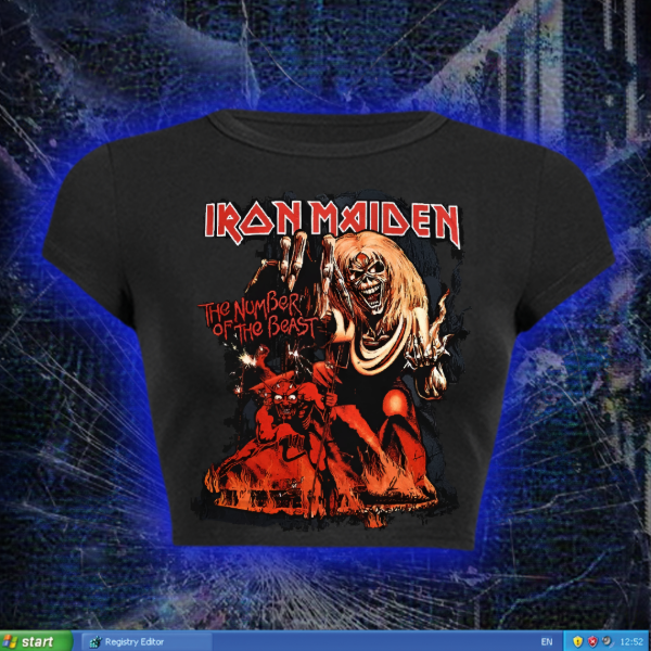 Producto - The Number of the Beast - baby tee