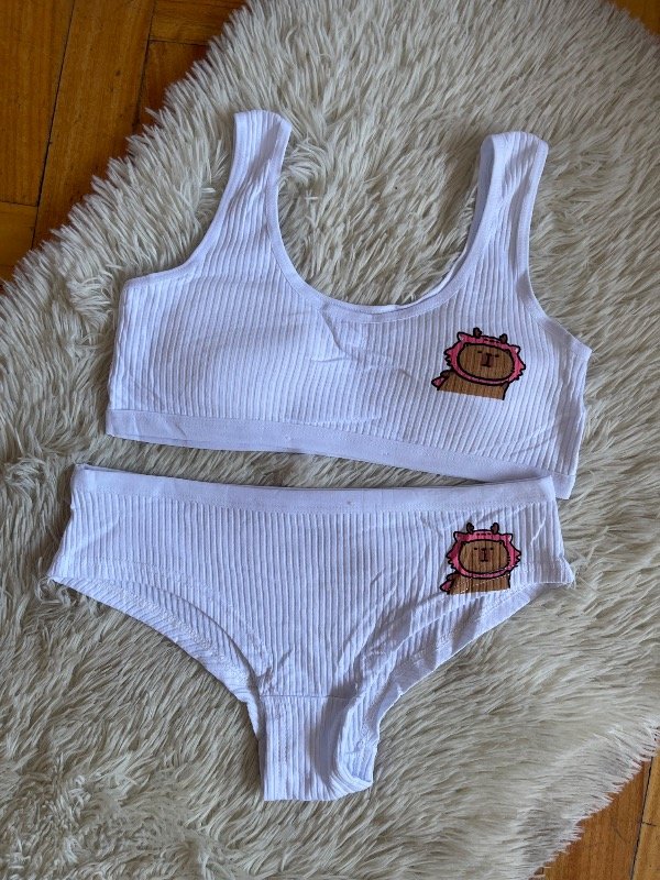 Producto - Conjunto de nena blanco