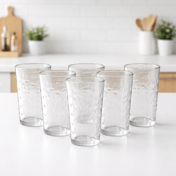 Producto - Caja x6 vasos de durax de vidrio