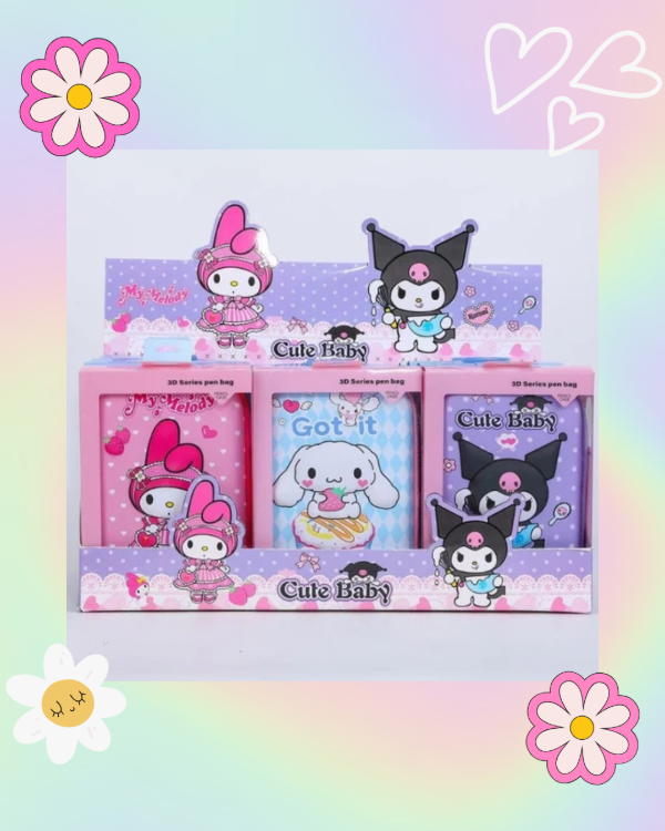 Producto - Cartuchera con Relieve Sanrio