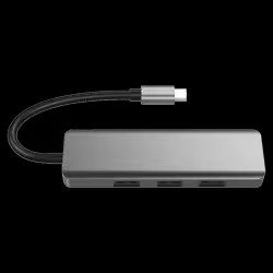 Producto - Satellite A-HUBC52 USB-C 5 en 1 - Gris