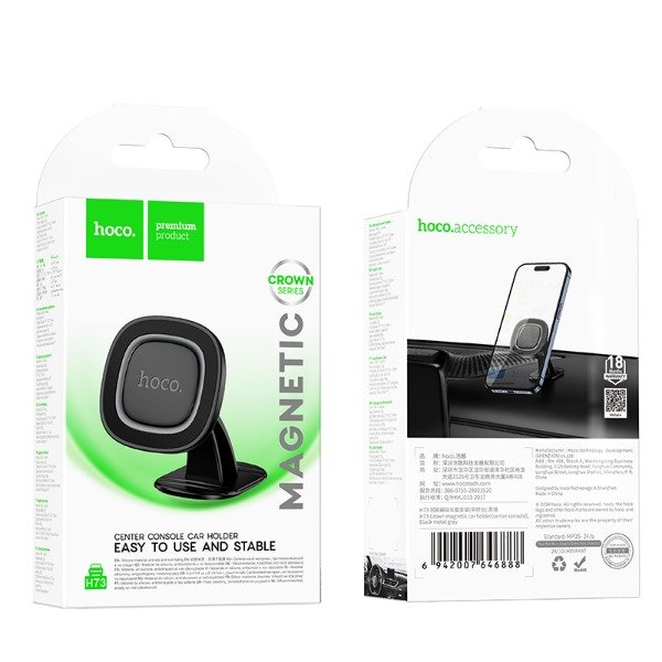 Producto - HOCO - Holder Auto H73 Magnetico Consola - 0