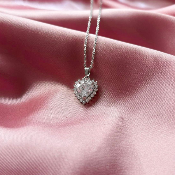 Producto - Collar corazón cristal