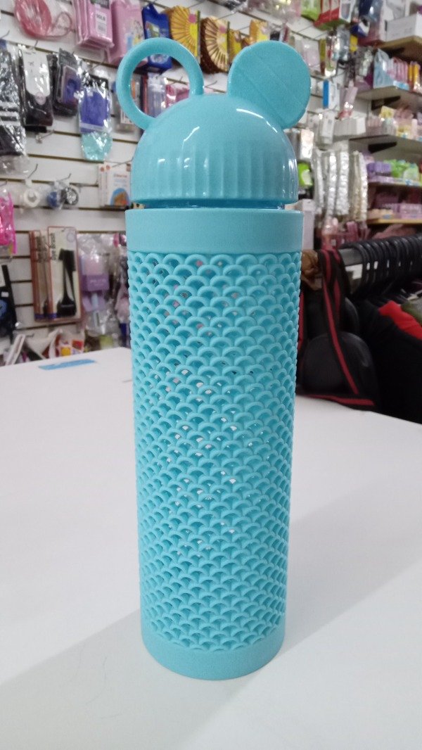 Producto - Botella de platico celeste