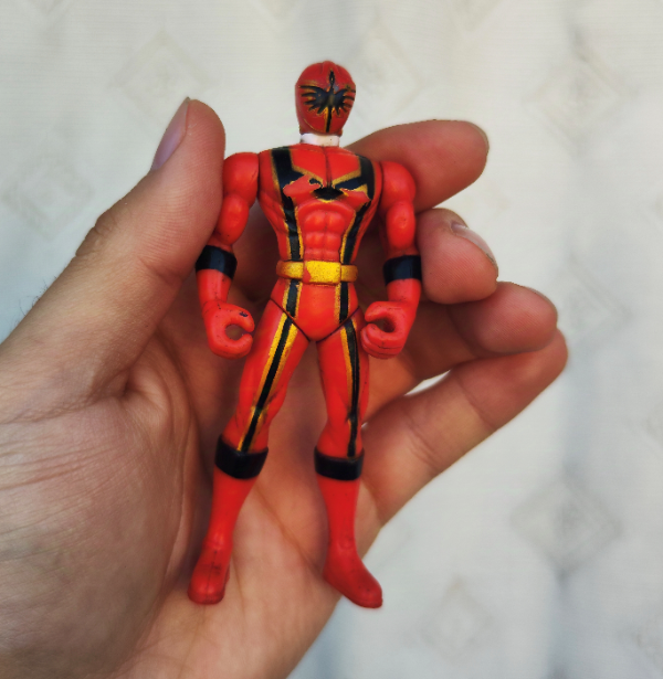 Producto - Red Mystic Force Zord Armor 10 cm Con Faltante (Mystic Force) - 1