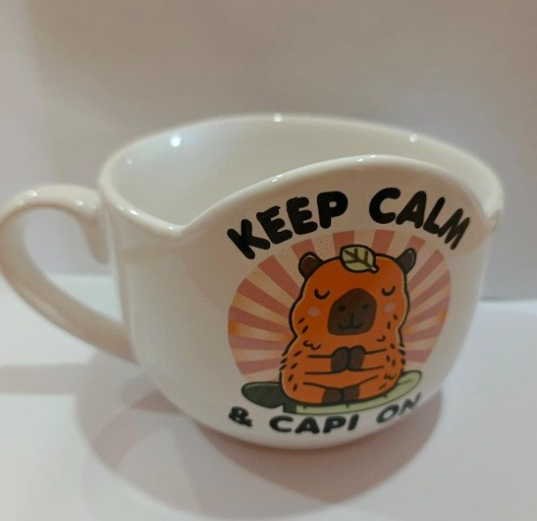 Producto - Taza con alzada Capibara