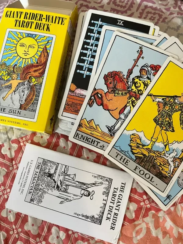 Producto - GIANT RIDER WAITE TAROT DECK