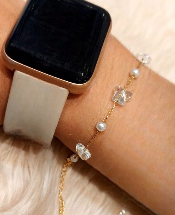 Producto - Pulsera Acero Dorado Mariposa