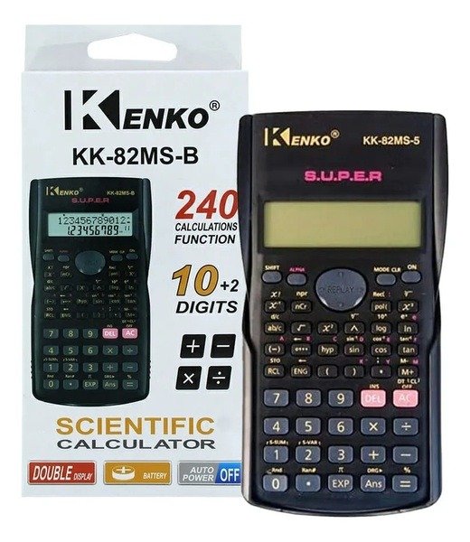 Producto - Calculadora Cientifica C/ Tapa 240 Funciones