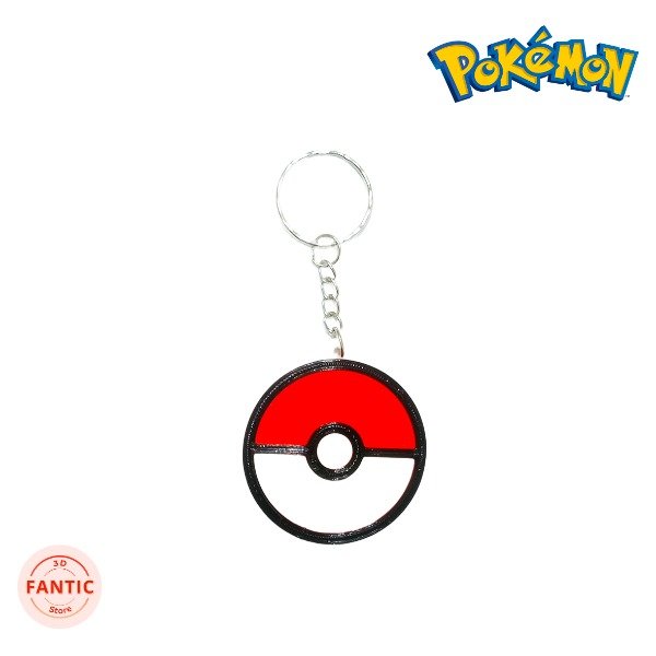 Producto - LLAVERO POKEBOLA 2D - POKEMON